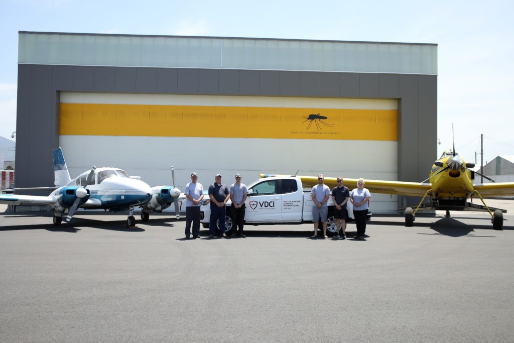 VDCI Aerial Team Colleagues - Office and Truck Photo - Branded 2