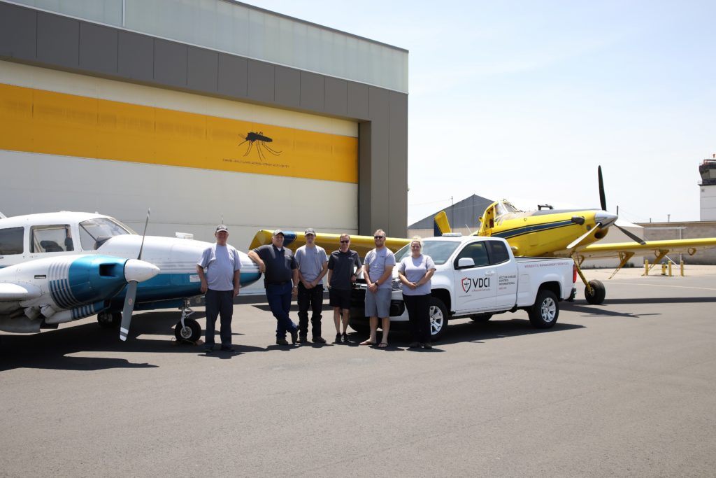 VDCI Aerial Team Colleagues - Office and Truck Photo - Branded 3