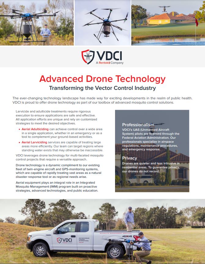 advanced drone technology free educational guide - vector disease control international - vdci
