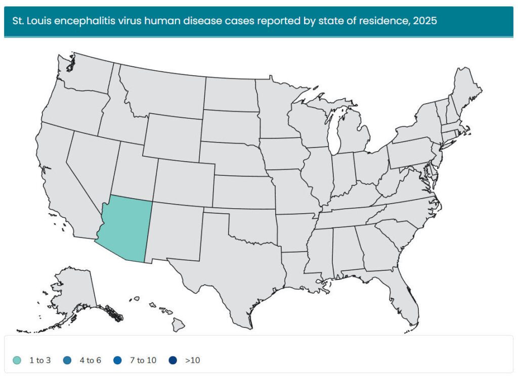 2025-st-louis-encephalitis-human-cases-map